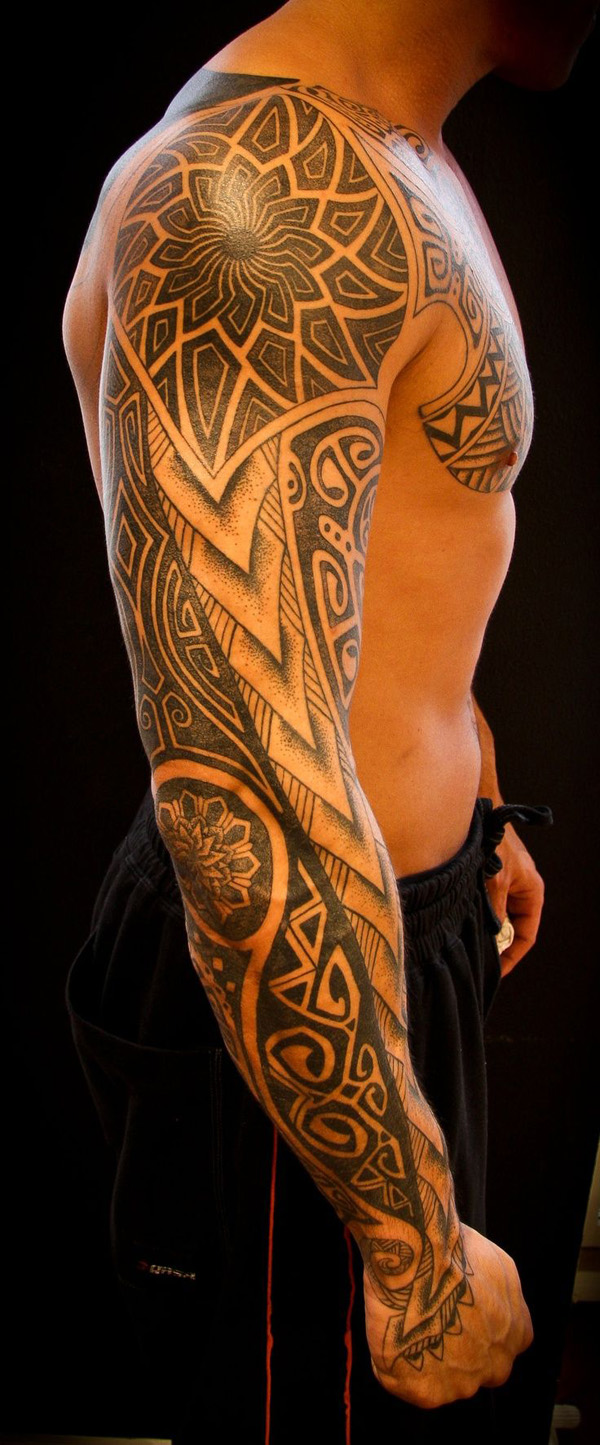 Tribal Sleeve Tattoo Ideas For Men