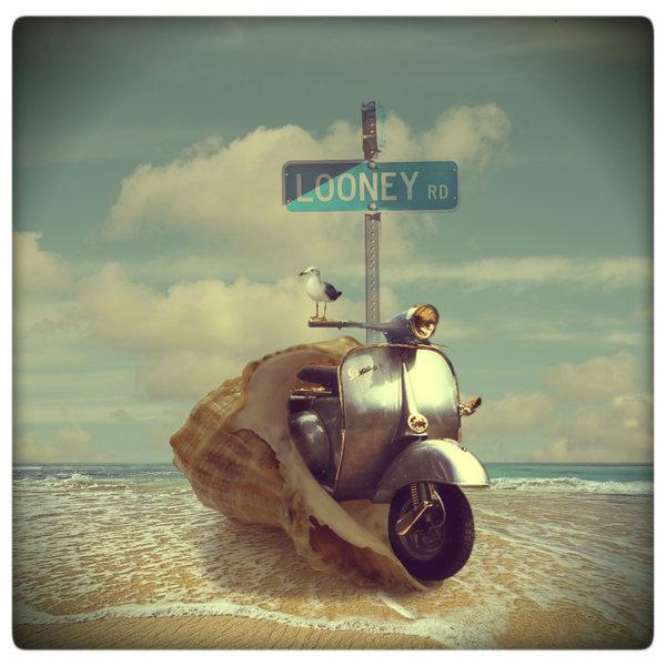 Vespa beach