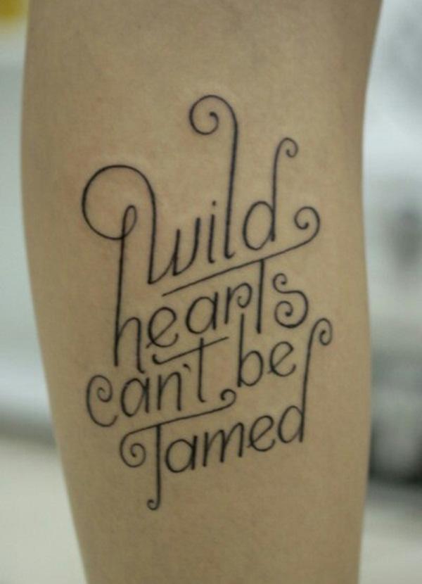 55 font tattoo
