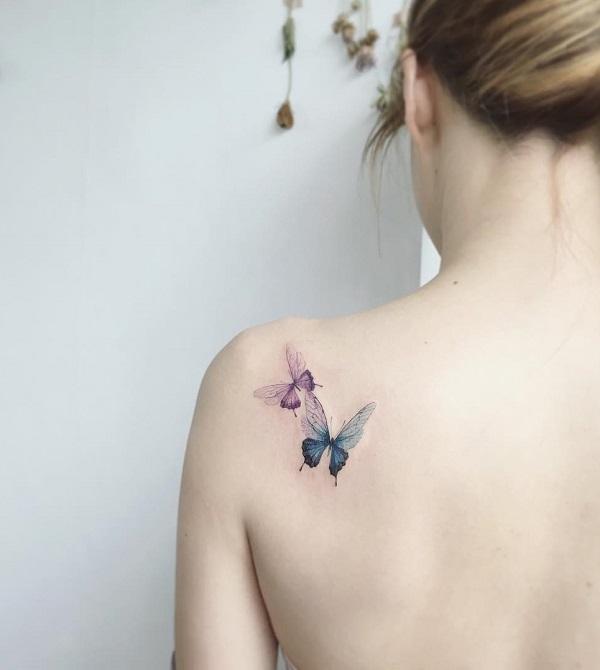 100 Amazing Butterfly Tattoo Designs Cuded