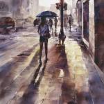 Street Watercolor Paintings by Lin Ching-Che