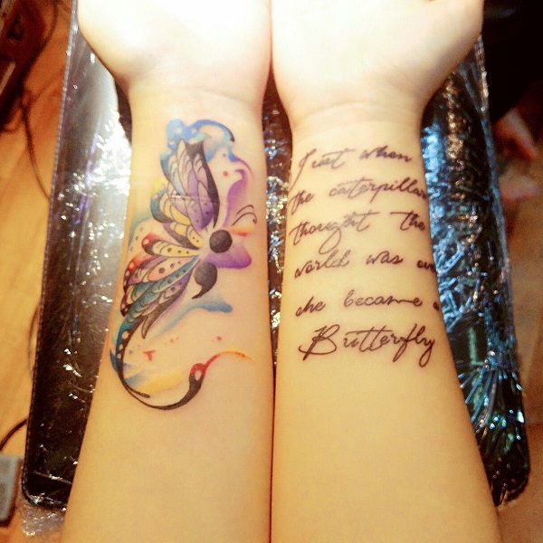 just when the caterpillar thought the world was over