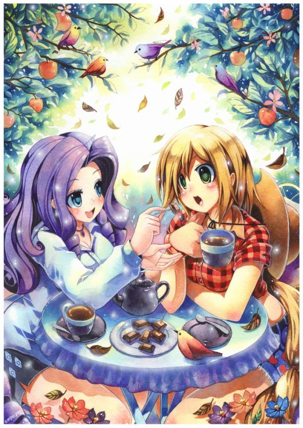 rarity_and_applejack_by_emperpep600_848