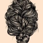 Hair Illustrations by Gerrel Saunders