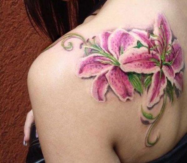 59 Black And Grey Lily Tattoos Collection