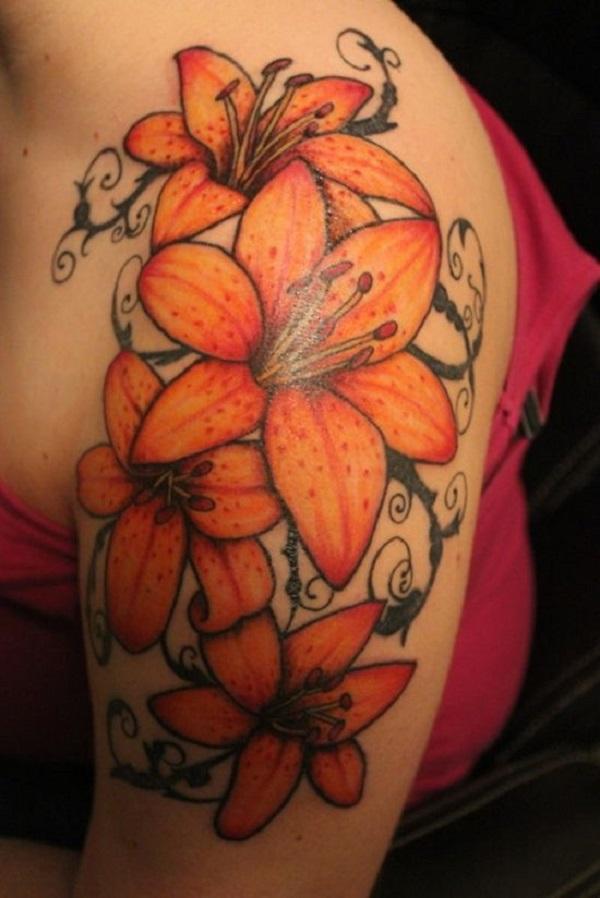 55+ Awesome Lily Tattoo Designs Art and Design