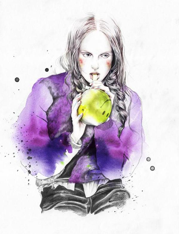 23 Fashion Illustration by Esra Roise