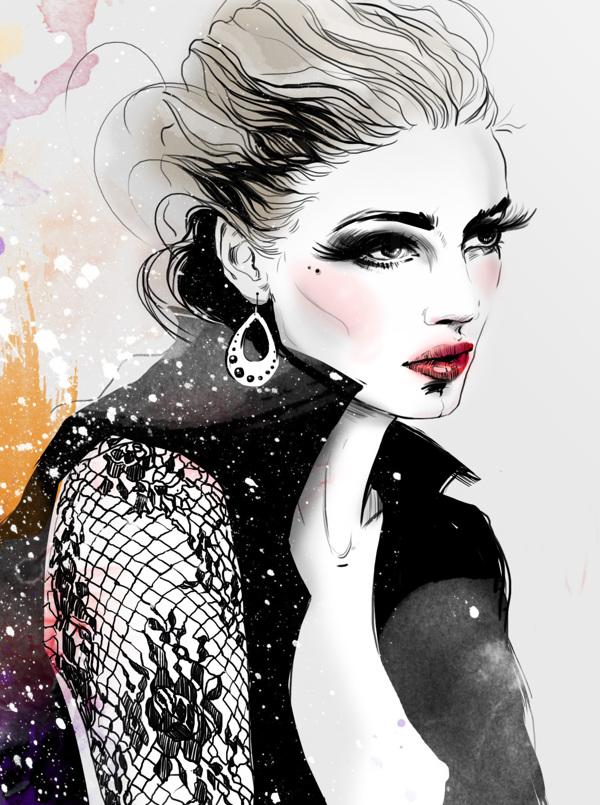 37 Fashion Illustration by Anna Ulyashina