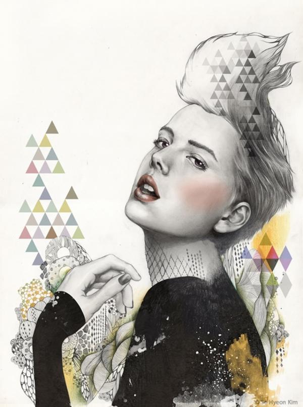 7 Fashion Illustration by So Hyeon Kim