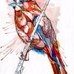 Watercolor Animals by Abby Diamond