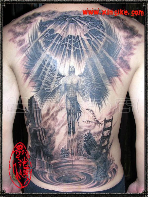 Second Life Marketplace  Aesthetic Back Tattoo Hang Angel by CyberStar  BodyArt