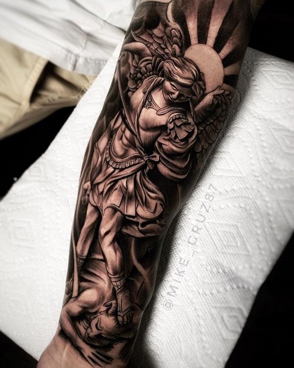 Tattoo uploaded by moogy  angel black and gray realism chicano blackwork  korean  Tattoodo