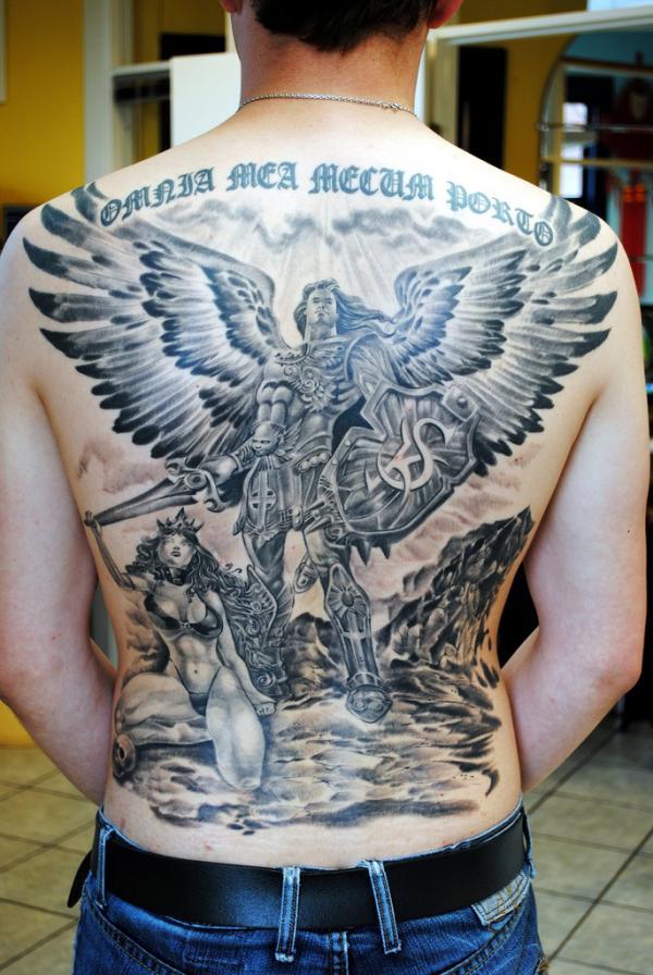 60 Holy Angel Tattoo Designs Art and Design