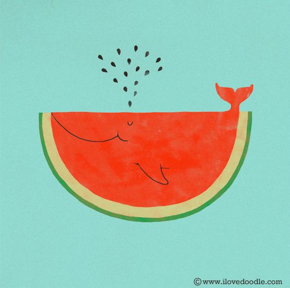 My cat can eat a whole watermelon