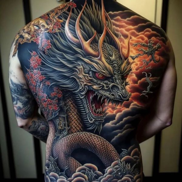 80 dragon tattoo ideas inspired by everything from folklore tales to Game  of Thrones