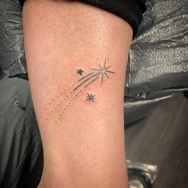 simple star tattoo designs for men