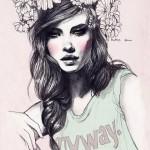 Elegant Illustrations by Kasia Jagielnicka