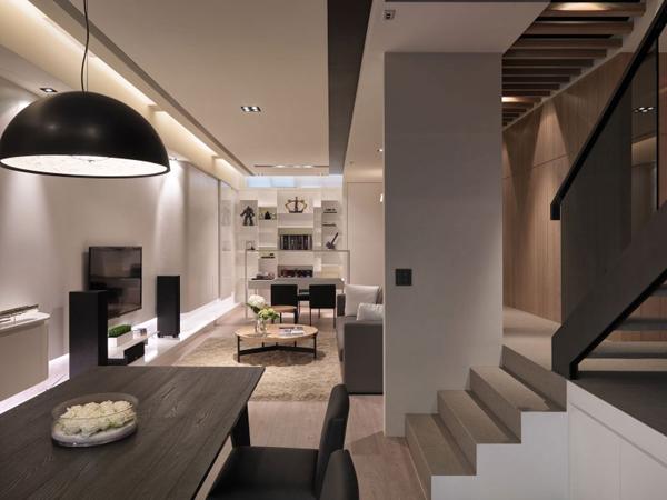 A Multilevel Contemporary Apartment (11)