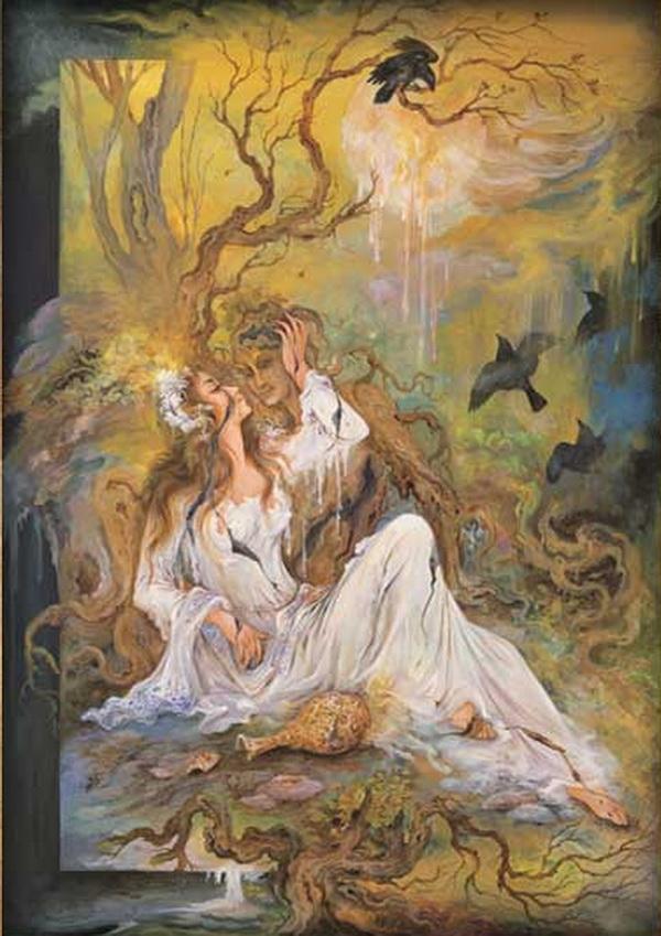 Paintings by Ostad Mahmoud Farshchian | Cuded