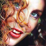 Portrait Drawings by Christina Papagianni