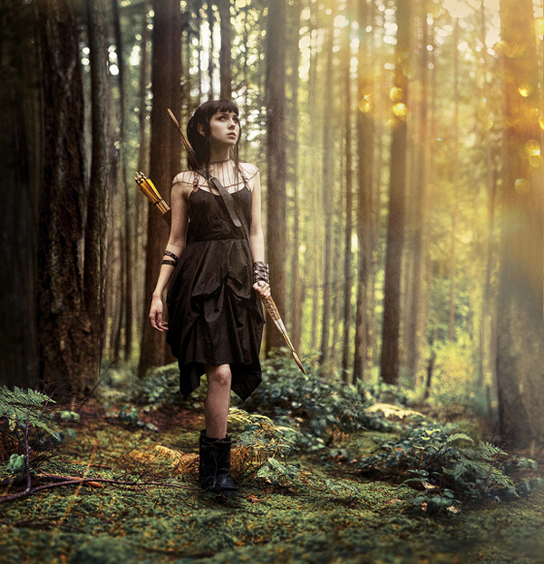 when pass she through the golden grove. by Kindra Nikole