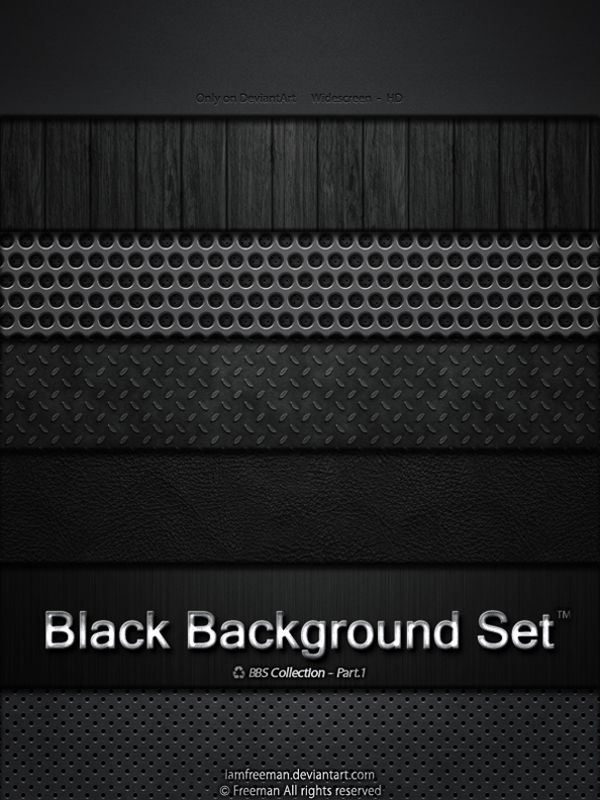 50 Dark Black Backgrounds Art and Design