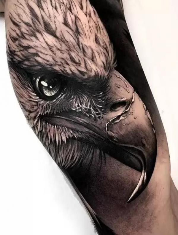 The Two-headed Eagle / flatfish tattoo