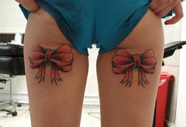 girls with bow tattoos on back of legsTikTok Search