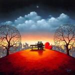 Romantic and Vibrant Paintings by David Renshaw