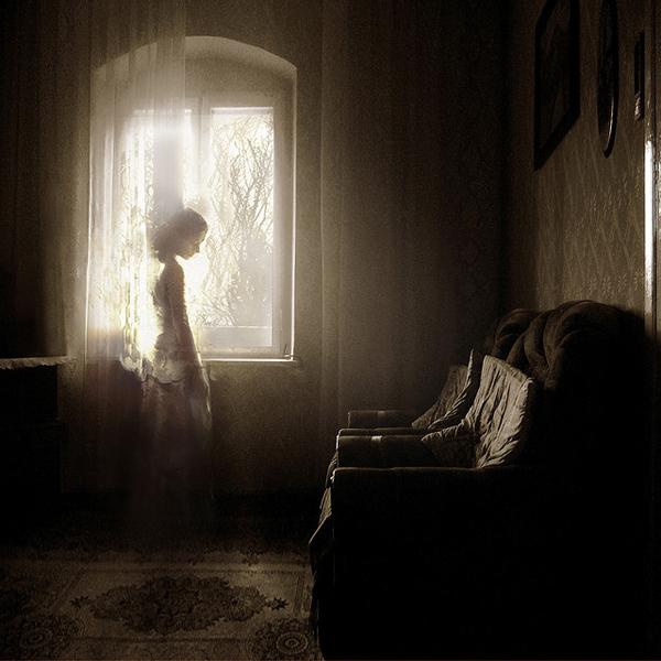 One's need for loneliness is not satisfied if one sits at a table alone. There must be empty chairs as well by Bogna Altman