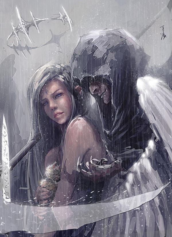 god_of_death_by_wlop