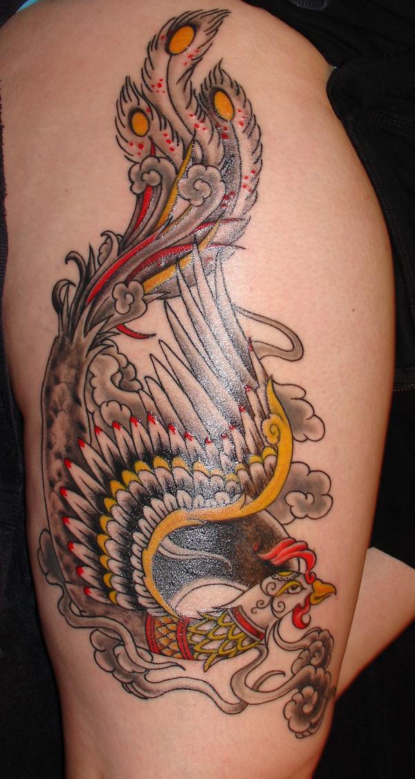 Fantastis 13 Gambar Tato Burung Hong 