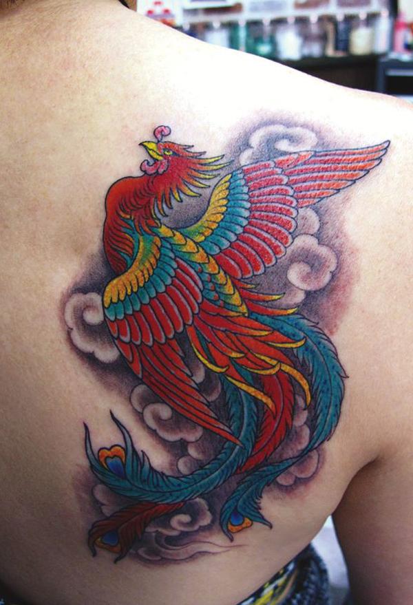 Wow 18 Gambar Tato  Burung Di  Punggung