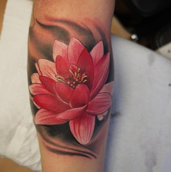 125 Elegant Lotus Tattoo Designs With