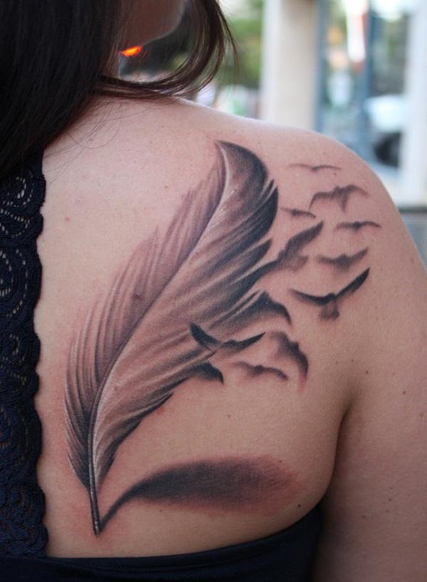 Feather Tattoo Designs and Their Meanings Culture  Religion