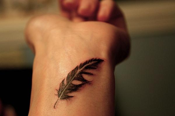 Peerless Decorative Feather  Patterned Design Tattoo  Simple Plume  Drawing Tattoo Transparent PNG  400x400  Free Download on NicePNG