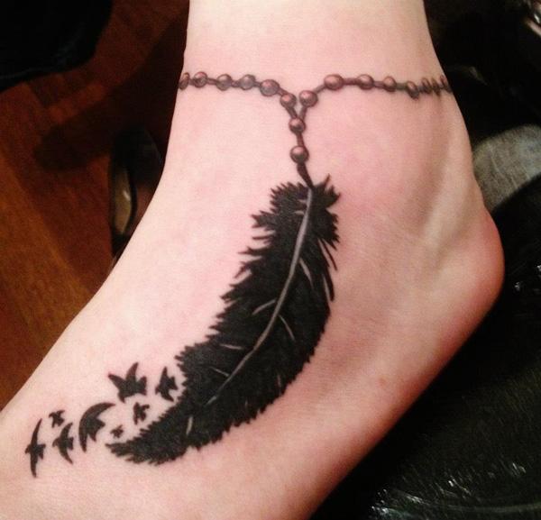 50 Awesome Foot Tattoo Designs | Art and Design