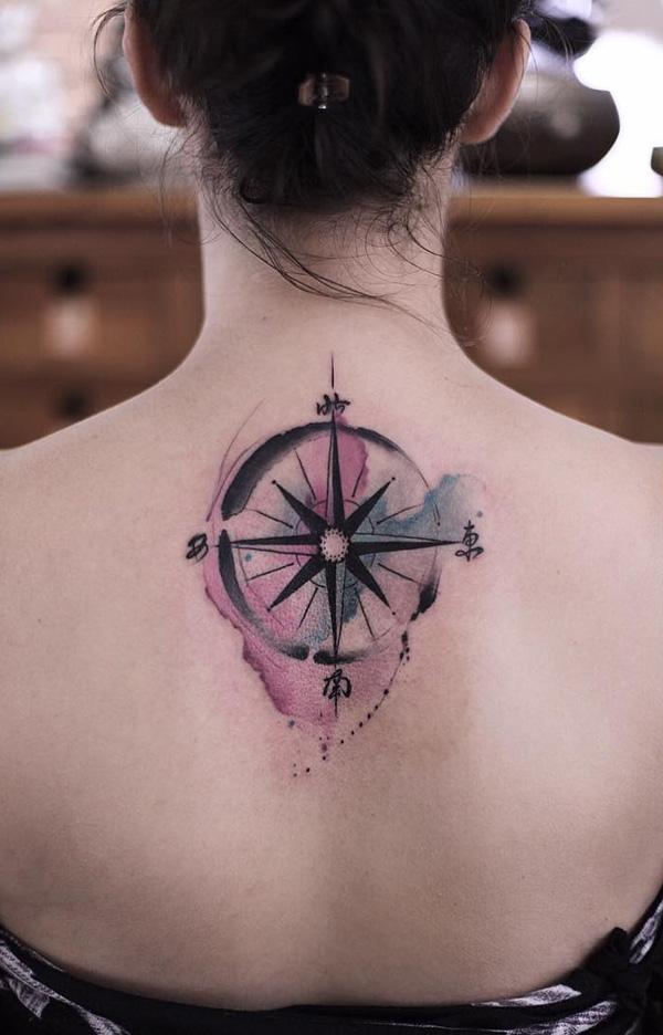 31 Compass Tattoo Ideas for a Travelers Heart  Tattoo Glee