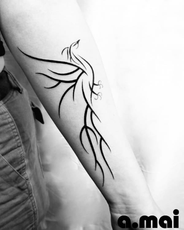 40 Beautiful Phoenix Tattoo Designs Cuded