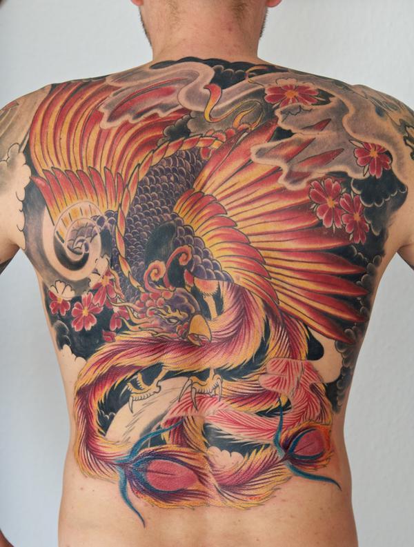 40 Beautiful Phoenix Tattoo Designs Cuded