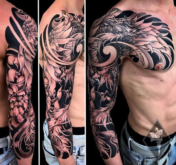 40 Beautiful Phoenix Tattoo Designs Cuded