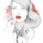Fashion Illustrations by Leonardo Floresvillar