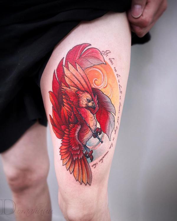 40 Beautiful Phoenix Tattoo Designs | Cuded 40 Beautiful Phoenix Tattoo Designs | Cuded