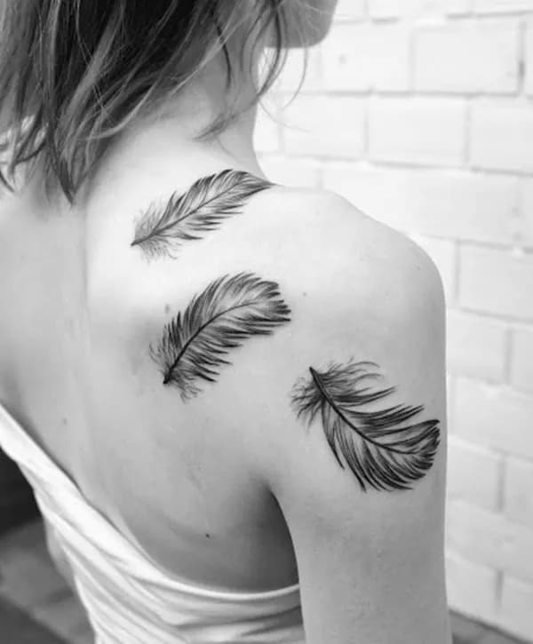 Top more than 76 feather with heart tattoo - in.coedo.com.vn