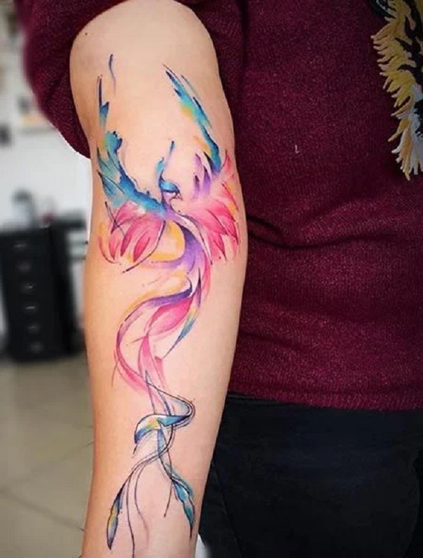 40 Blazing Phoenix Tattoos  Tattoodo