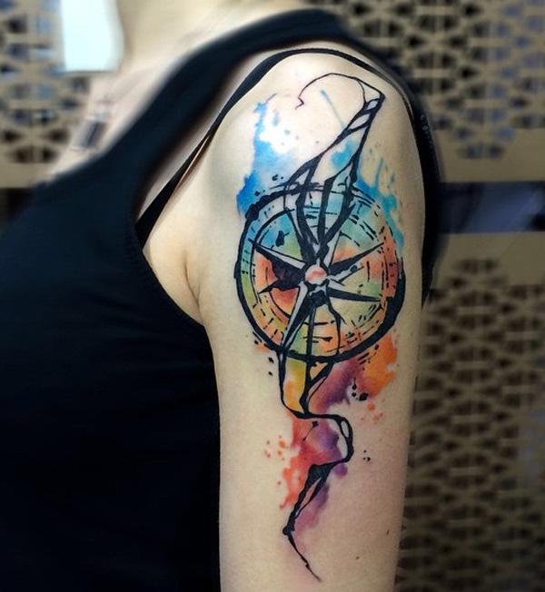 50+ Most Breathtaking Compass Tattoos Ideas – MyBodiArt