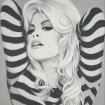 Black and White Paintings by Simon Claridge