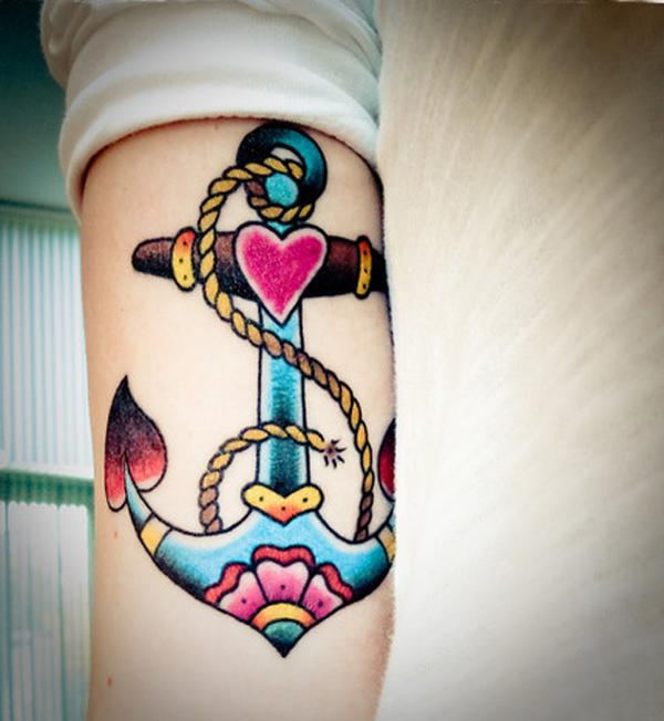 50 Meaningful Anchor Tattoos For Guys 2023 Traditional Black Designs   Worldwide Tattoo  Piercing Blog