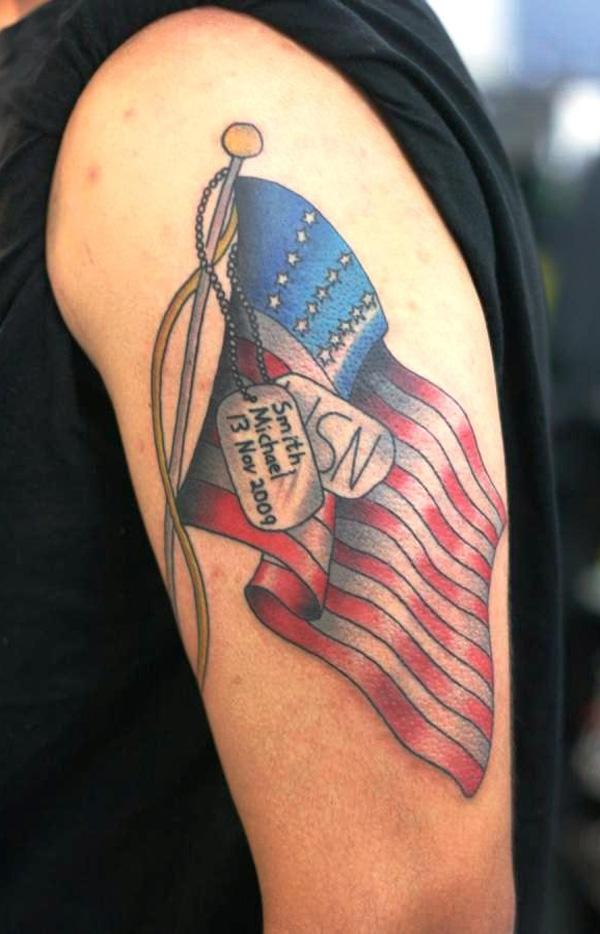 air force dog tags tattoos