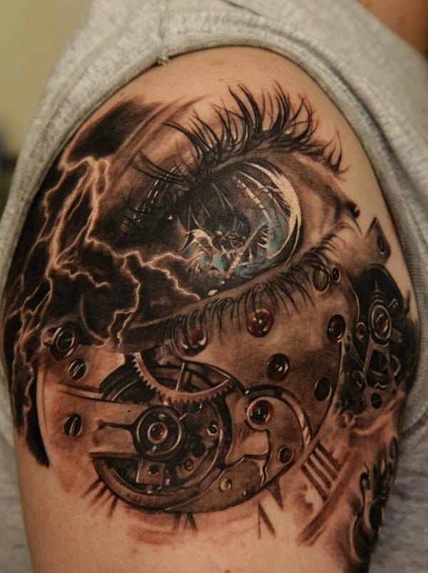 50 Vintage Pocket Watch Tattoos Designs For Men 2023